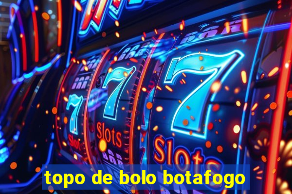 topo de bolo botafogo